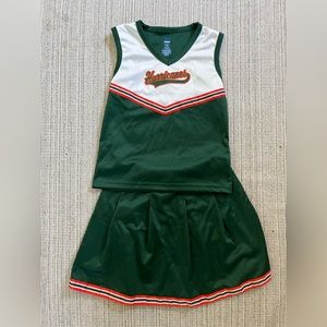 Miami Hurricanes cheerleading uniform/costume size 14/26